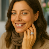 Silberne Katzenring – Verspielt & Stilvoll