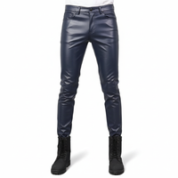 Skinny Fit Lederhose -  Heinrich