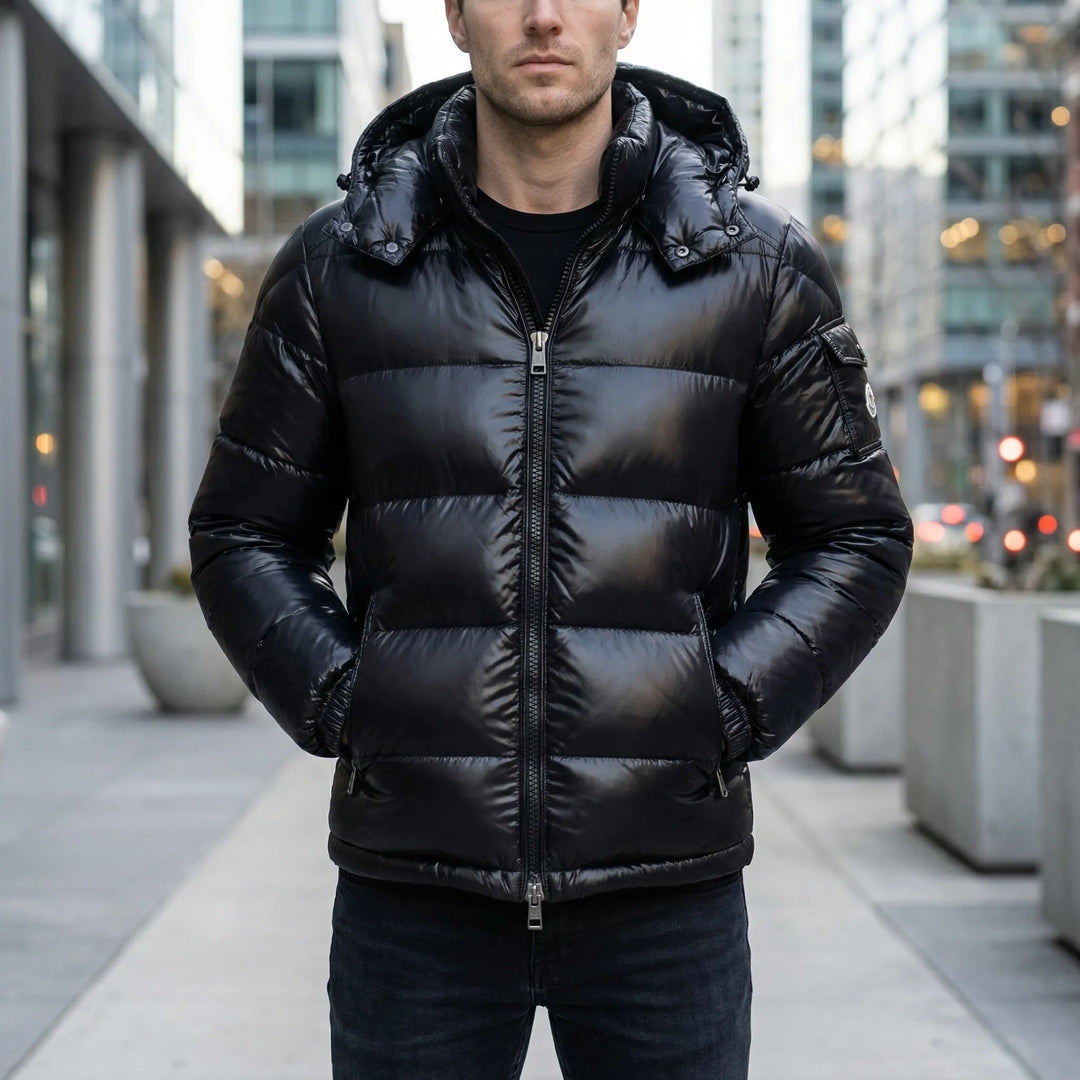 Steppjacke Mit Glanzoberfläche - Mick