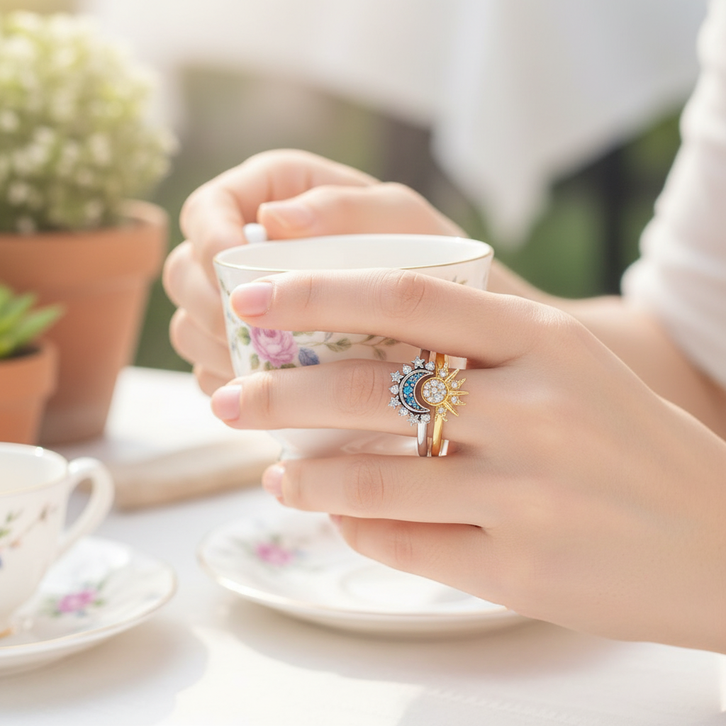 Sterlingsilberring - CrystalDream 