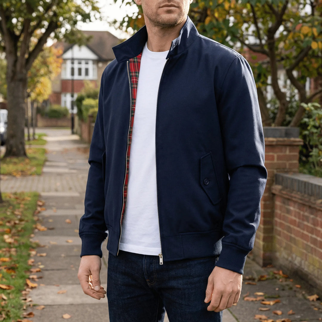 Taillierte Harrington-Jacke - Devin