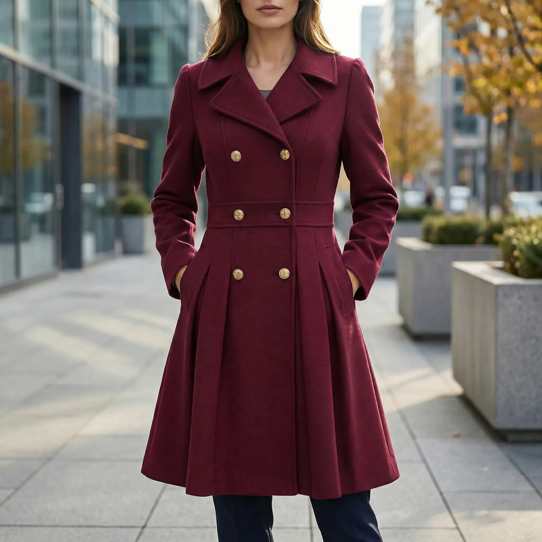 Taillierter Kurzmantel - Milena