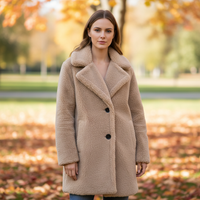 Teddy-Mantel Für Damen -  Rita