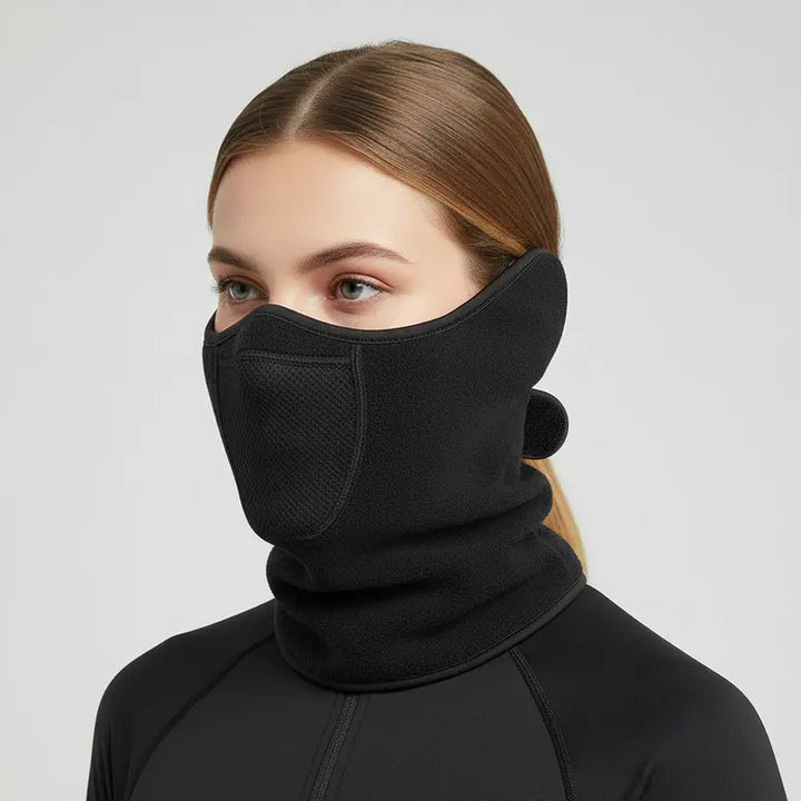 Thermische Hals Gesichtsmaske Aus Fleece - ThermaShield
