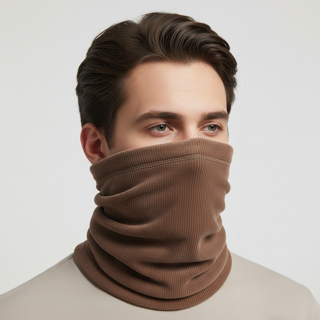 Thermischer Schlauchschal Aus Weichem Futter - NeckGuard