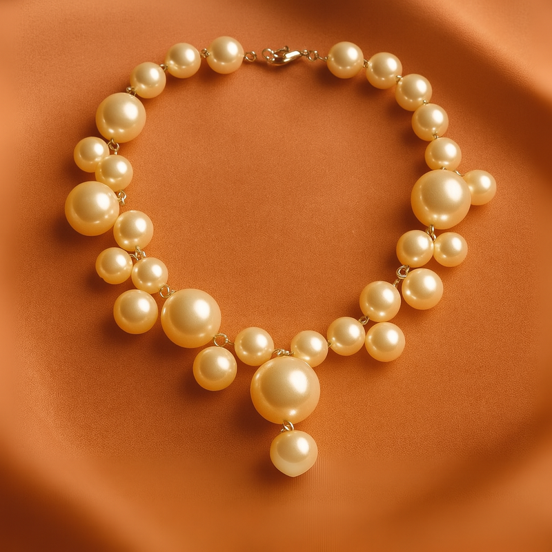 Glanz der Jugend – Traumhaftes Perlenhalsband