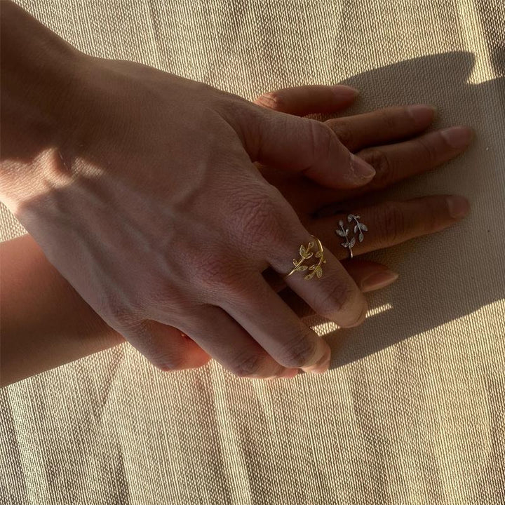 Verstellbarer Bandring - GreenRing 