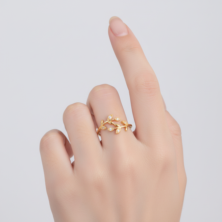 Verstellbarer Bandring - GreenRing 