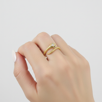 Verstellbarer Schmuckring - SnakeRing 