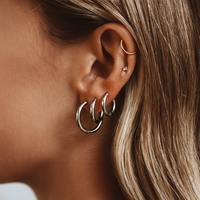 Vielseitige Creolen - Hooplight 