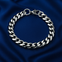 Eleganz-Link Edelstahl-Armband