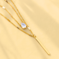 Vintage Tropfen-Zauber Halsketten-Set