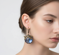 Vintage Tropfenohrringe - DragonflyEarrings 