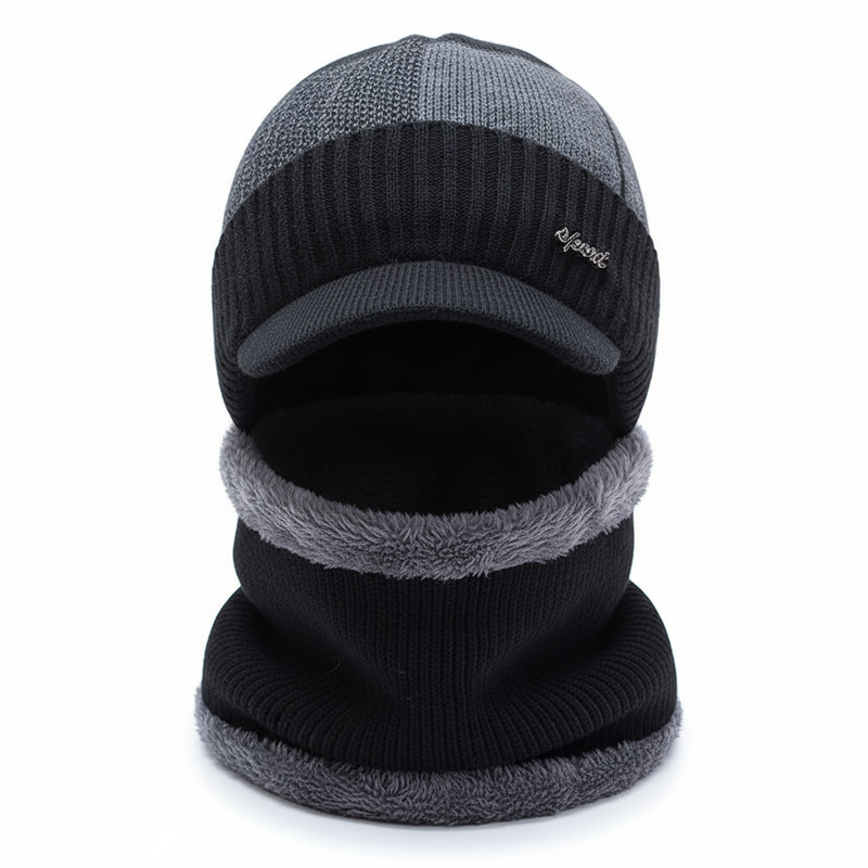 Wärmende Mütze Mit Gesichtsschutz - WinterCap