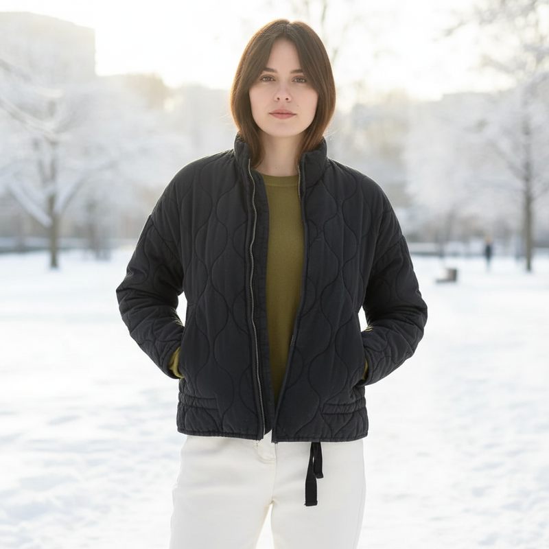 Wärmender Winterjacke -  Mila