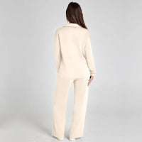 Weites Loungewear-Set Mit Weitem Bein - Joleen