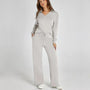 Weites Loungewear-Set Mit Weitem Bein - Joleen