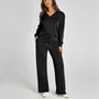 Weites Loungewear-Set Mit Weitem Bein - Joleen