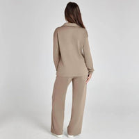 Weites Loungewear-Set Mit Weitem Bein - Joleen