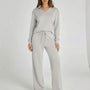 Weites Loungewear-Set Mit Weitem Bein - Joleen