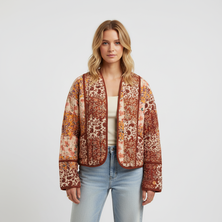 Wendbare Patchwork-Jacke - Theresa