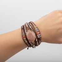 Wickelarmband Aus Steinen - BohoGlow 