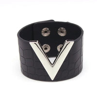Wickelarmband Mit Metallakzent - LeatherChic 