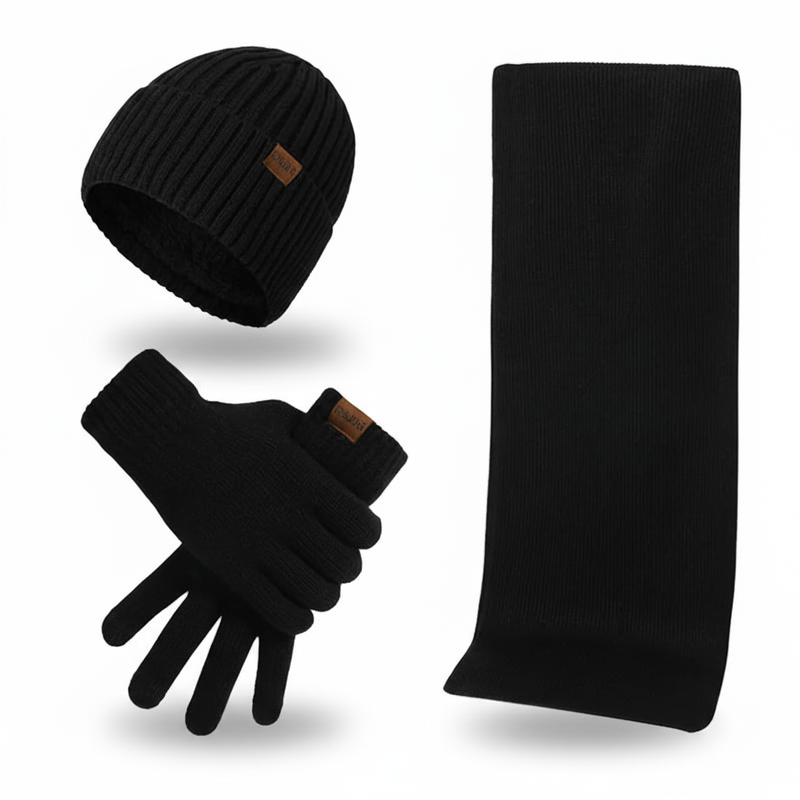 Wollige Mütze Und Handschuhe - ChillGuard