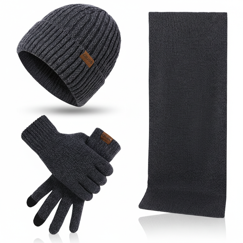 Wollige Mütze Und Handschuhe - ChillGuard