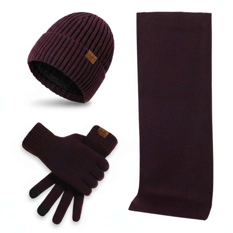 Wollige Mütze Und Handschuhe - ChillGuard