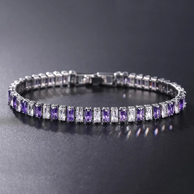 Zirkonia Kettenarmband - DivaLink 