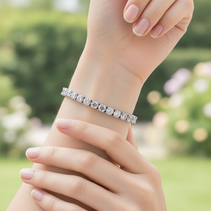 Zirkonia Kettenarmband - DivaLink 