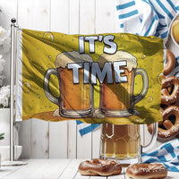1 Stück große Oktoberfest Deko-Flagge – ProstFlagge Oktoberfest 2026