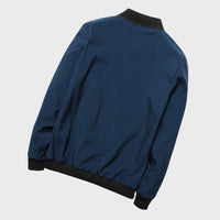 Herren Bomberjacke mit Reißverschluss und Tasche-Luzern Mode