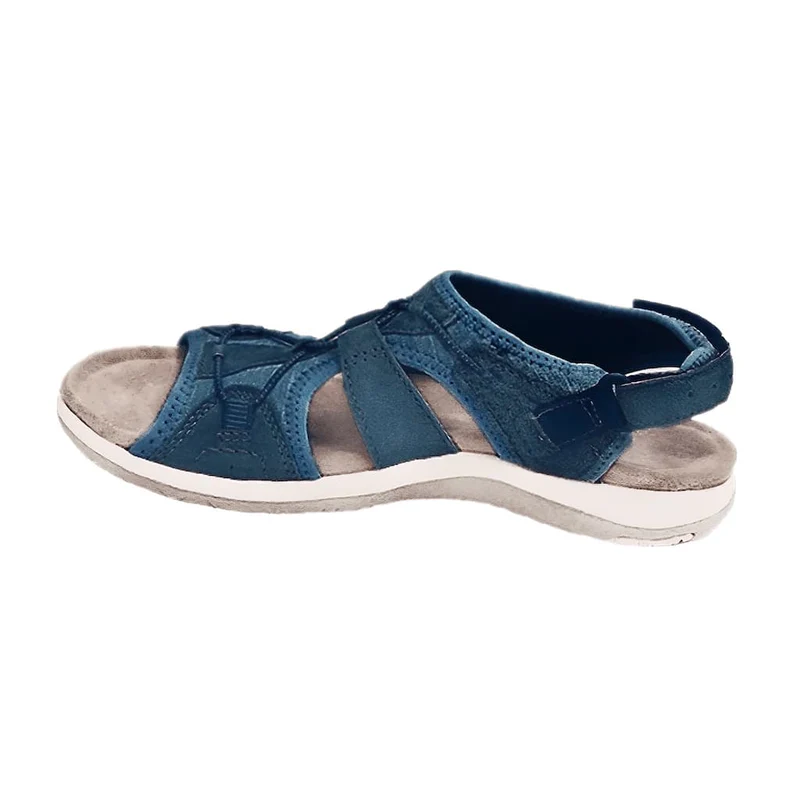 Orthopädische Damen Sandalen für Komfort und Stil-Blau-35-Luzern Mode