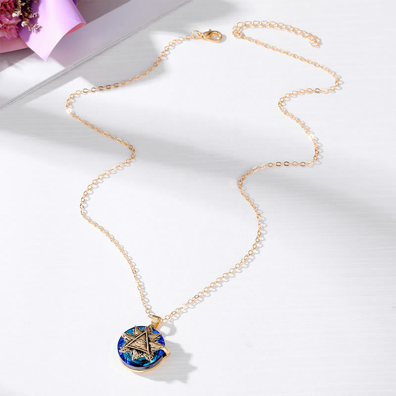 Halskette für Damen | Böser Blick | Schutz | Gold | Stilvoll-Luzern Mode