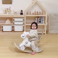 2-in-1 Schaukelpferd & Laufrad – WobbiRider