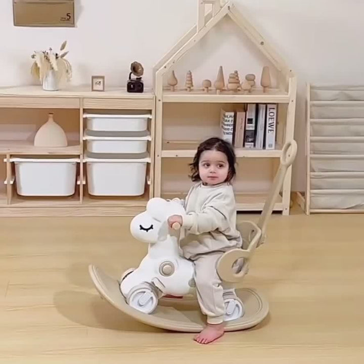 2-in-1 Schaukelpferd & Laufrad – WobbiRider