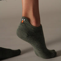 Socken Set | Unisex | Gesichter | 10 Paar | Knöchelsocken | Baumwollmix-Luzern Mode