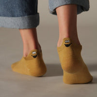 Socken Set | Unisex | Gesichter | 10 Paar | Knöchelsocken | Baumwollmix-Luzern Mode