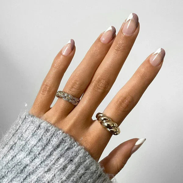 Goldener Ring | Modern Vintage Stilvoll Seilartig Einzigartig Langlebig-Luzern Mode