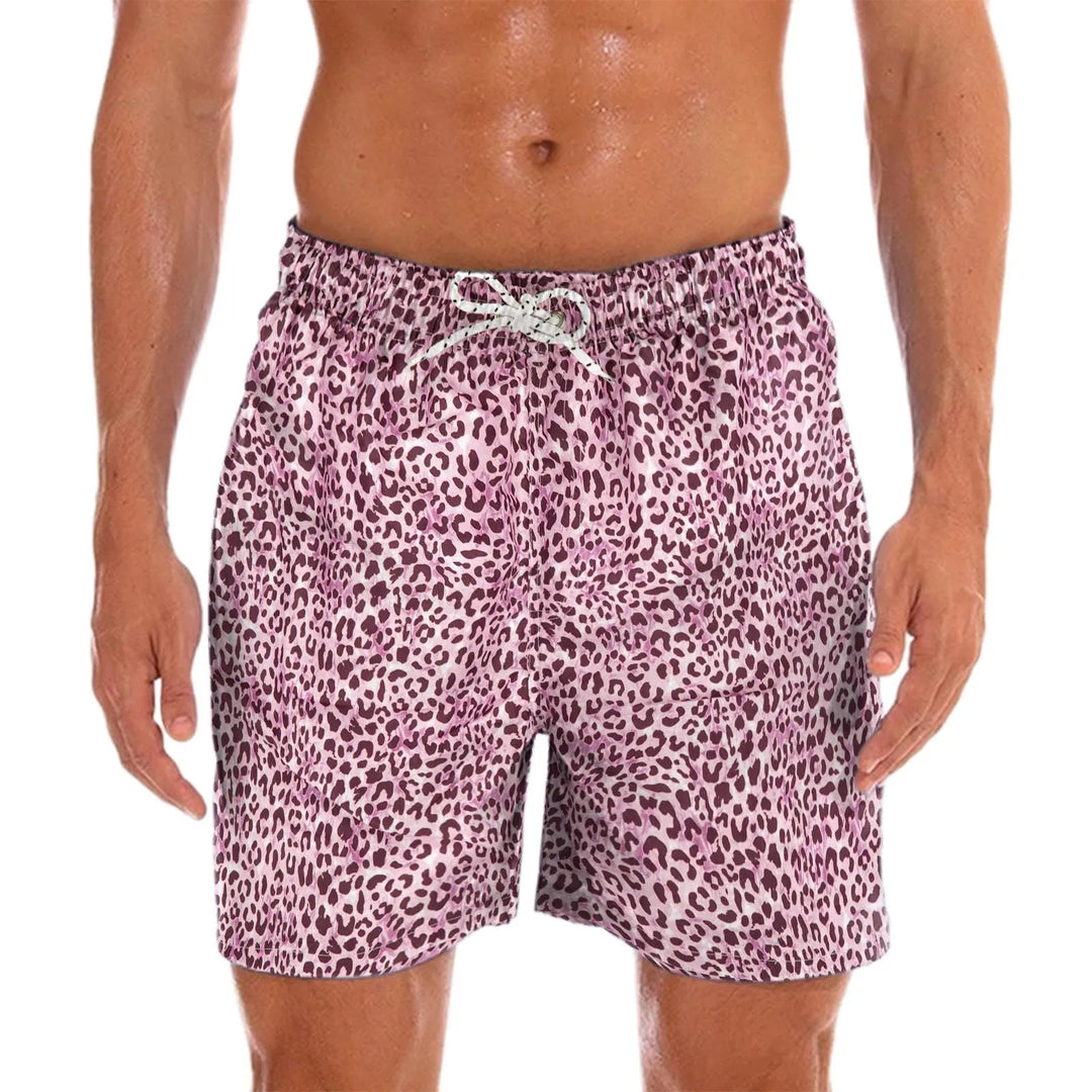 Herren Schwimmshort mit Fröhlichem Print – Milo