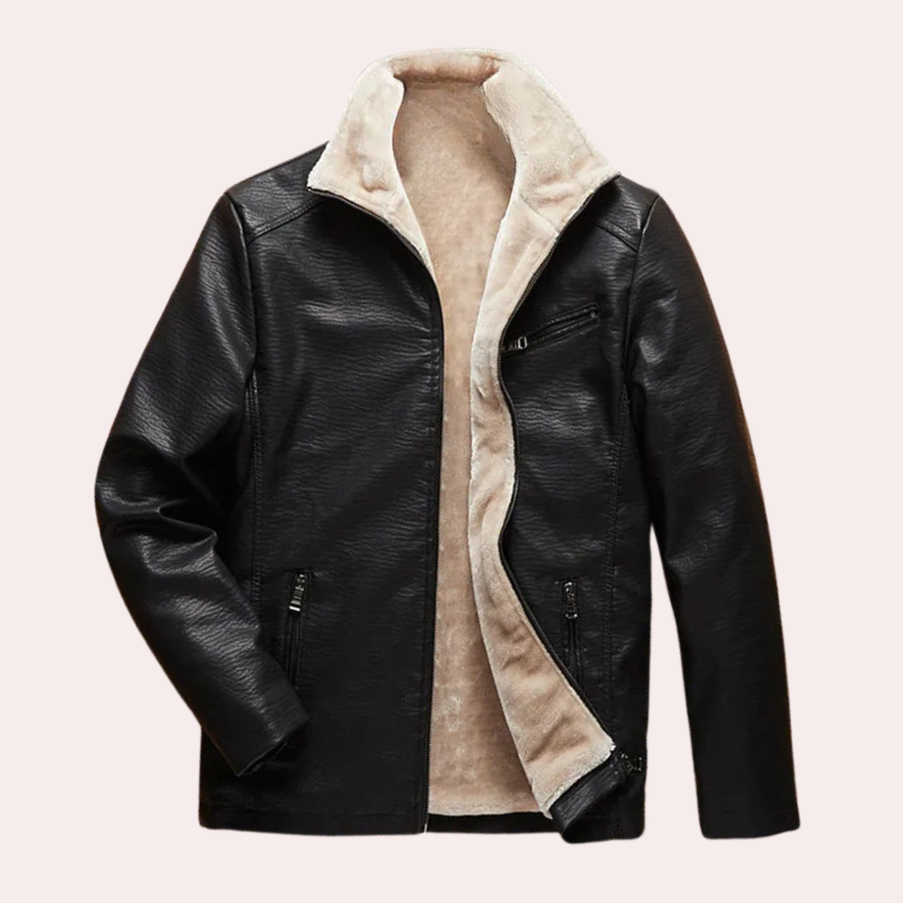 Hochwertige Lederhandtasche mit Reißverschluss für Damen-S-Luzern Mode