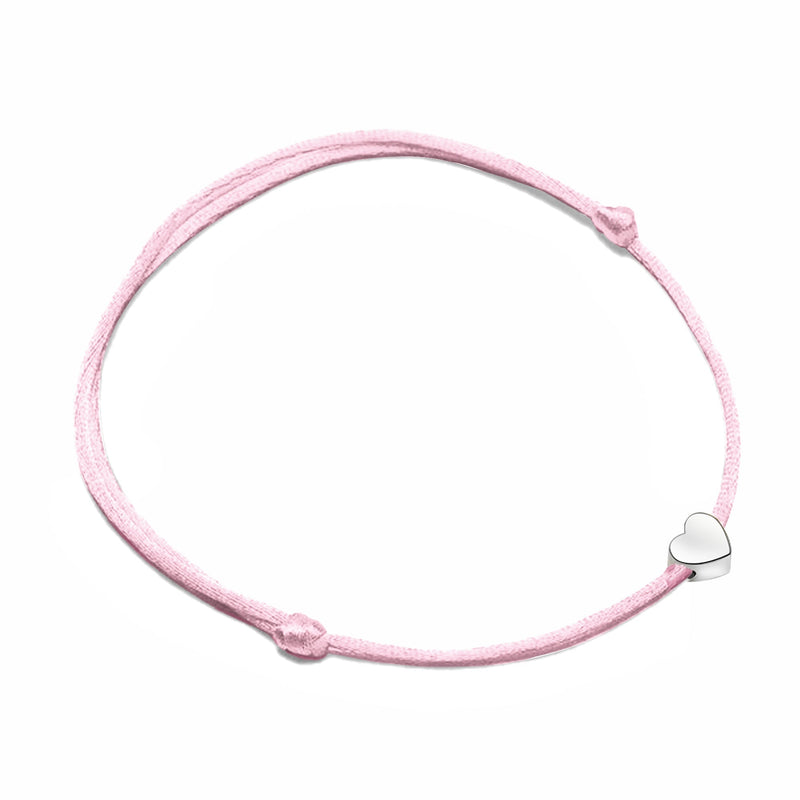 Armband | Herzanhänger Stilvoll Silber Langlebig Gold Vielseitig Liebe-Silber-Rosa-Luzern Mode