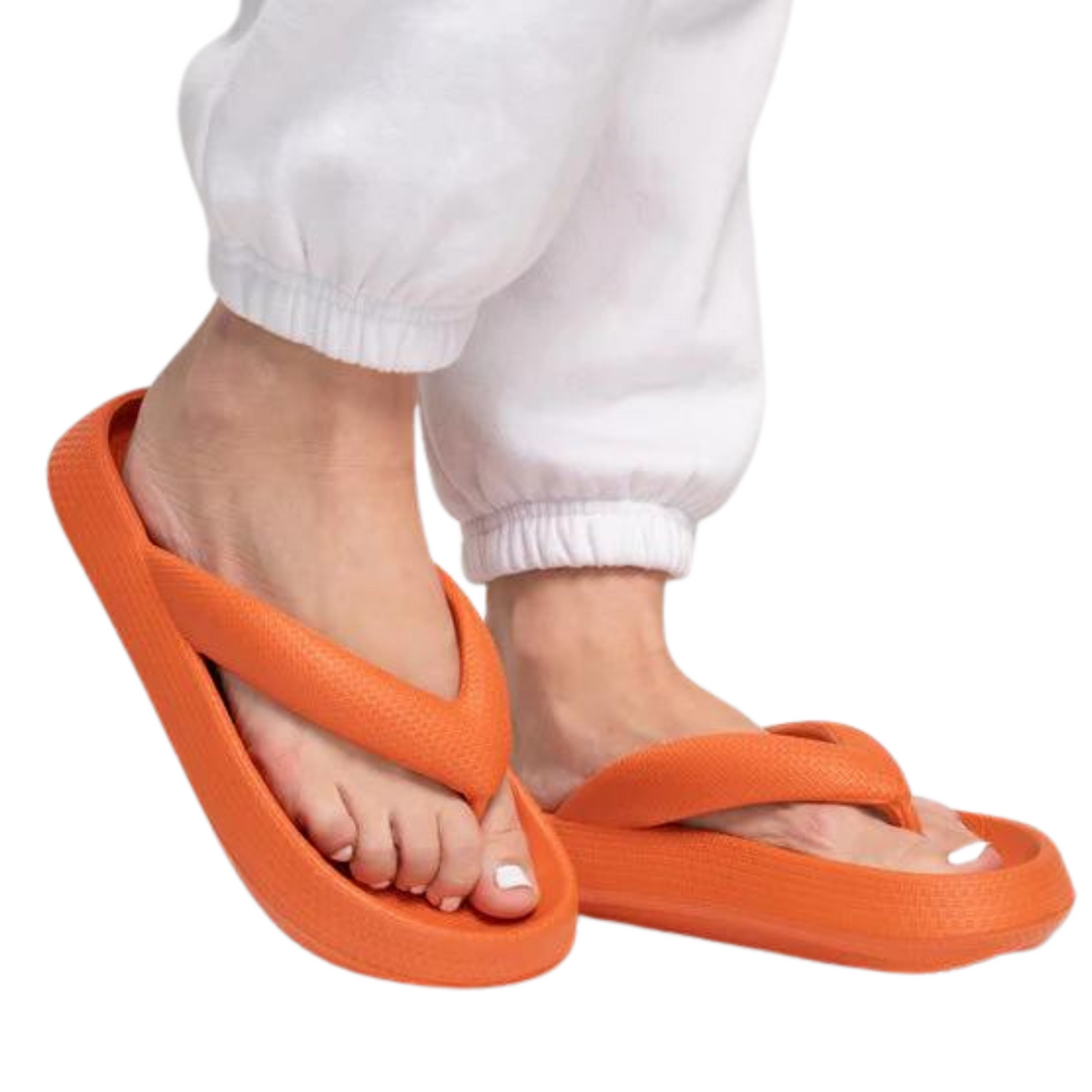 Komfort Slipper Damen und Herren | Weich | Rutschfest | Sommer Zehentrenner-Luzern Mode