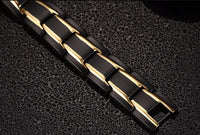 Gesundheitsarmband | Magnetisch | Stilvoll | Langlebig | Verstellbar | Schwarz-Luzern Mode