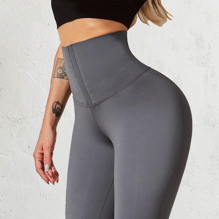 Damen Figurformende Leggings für Sport und Freizeit-Farbe-S-Luzern Mode