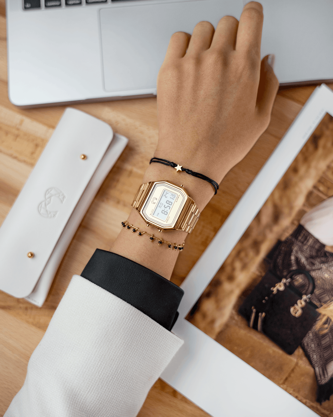 Sternenarmband | Farbige Nylon Silber Vergoldet Stilvoll Vielseitig-Luzern Mode