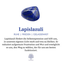 Halskette für Herren | Rosenkranz | Tigerauge | Lapislazuli | Kreuz-Luzern Mode