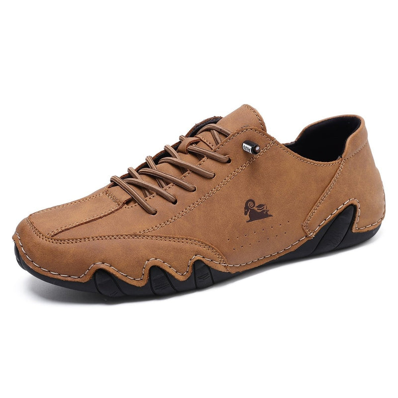 Lernen Barfußschuhe | Unisex | Niedrig | Sportlich | Gummisohle-Braun-35-Luzern Mode